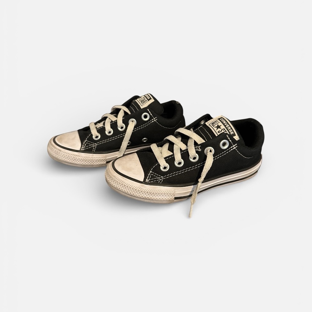 Converse Kids Black and White Sneakers